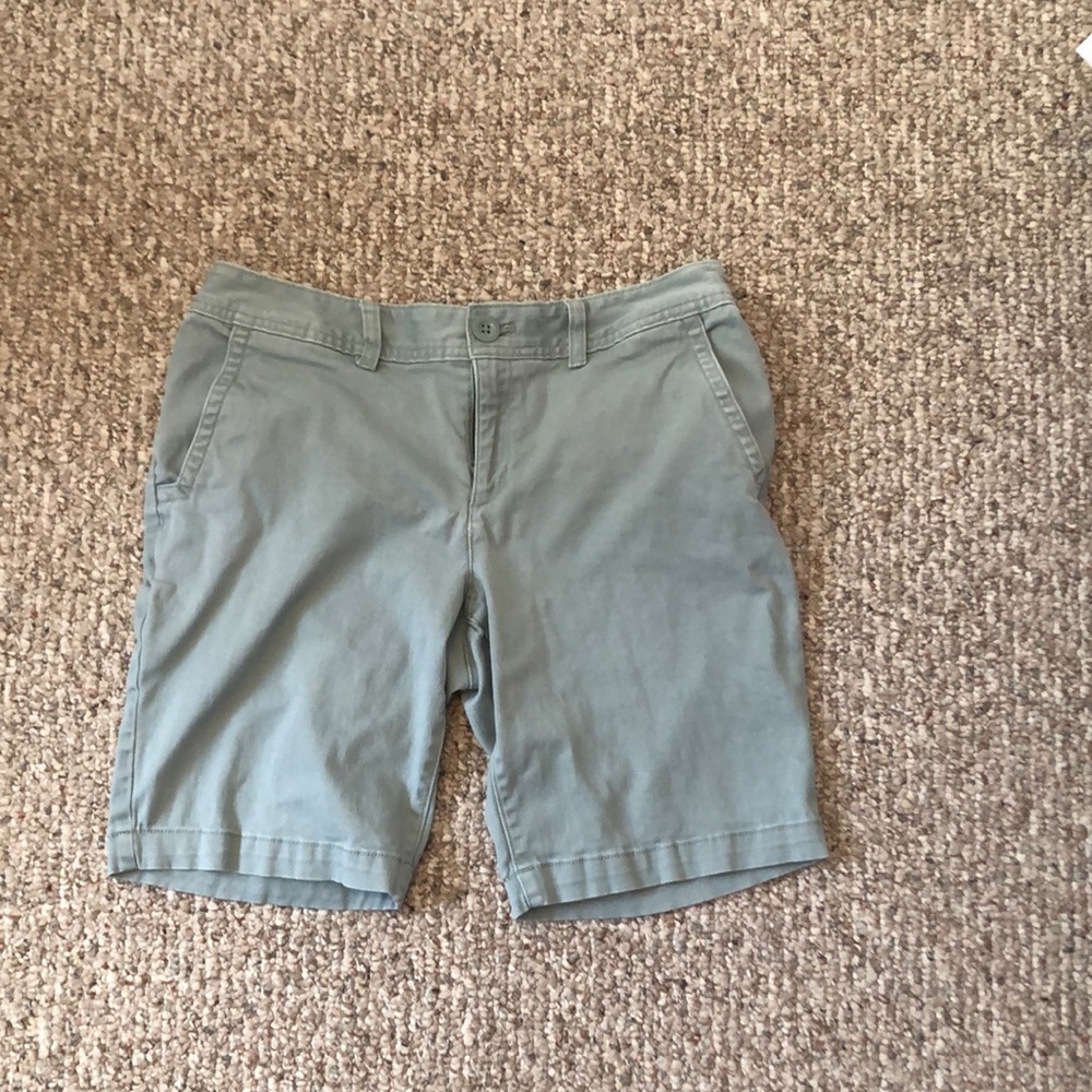 Greenish Cargo shorts
